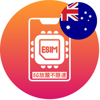 Topsi【澳洲】5G/4G 10/20/30日 數據任用 無限放題 上網卡